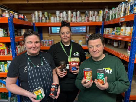 Harvest picture with staff